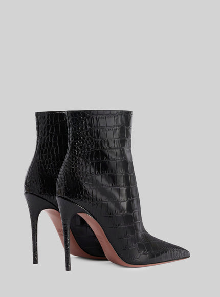 Paris Texas Vera 85 Charcoal Ankle Boots