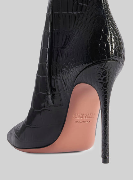 Paris Texas Vera 85 Charcoal Ankle Boots