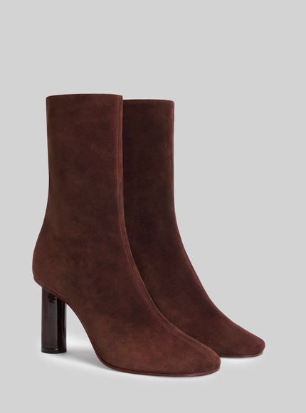 Paris Texas Chocolate Alice Ankle Boots 85