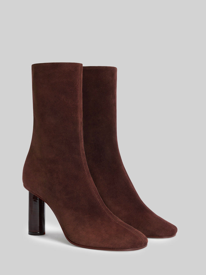 Paris Texas Chocolate Alice Ankle Boots 85