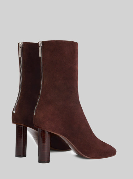 Paris Texas Chocolate Alice Ankle Boots 85