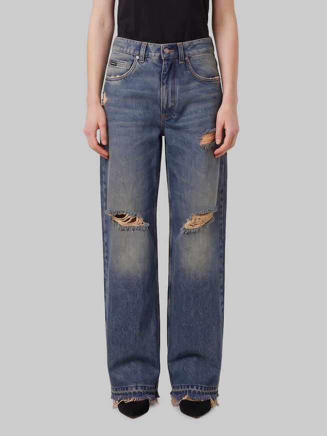 Dolce & Gabbana 5-pocket Denim Trousers Blue