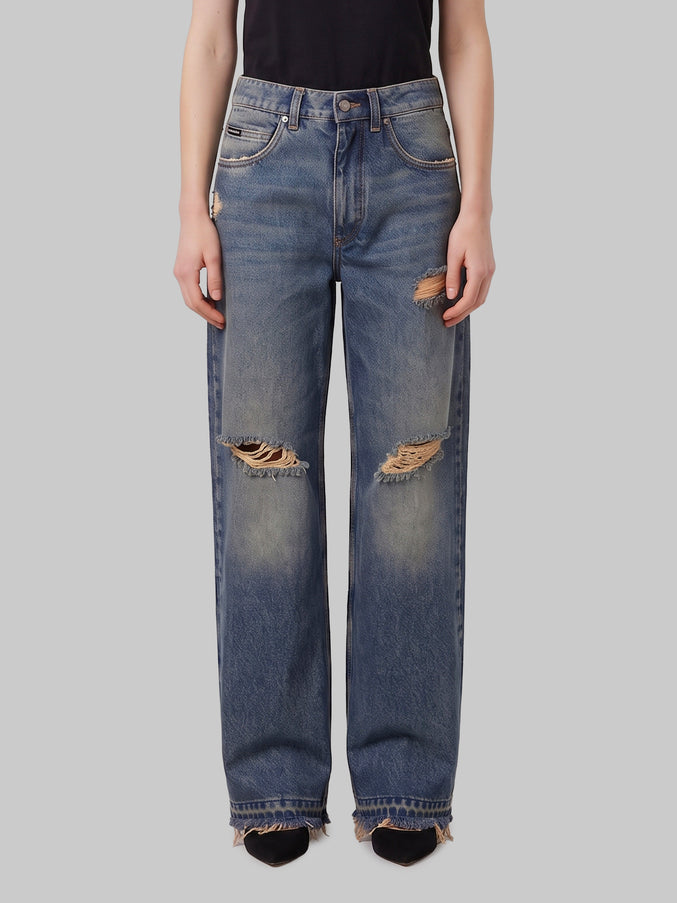 Dolce & Gabbana 5-pocket Denim Trousers Blue