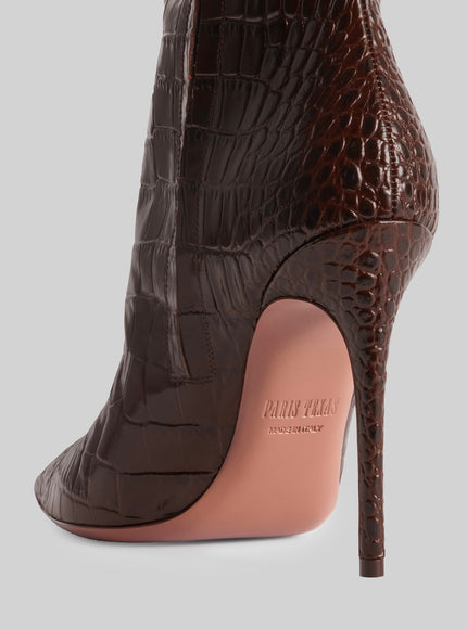 Paris Texas Ebony Croco Vera 105 Boot