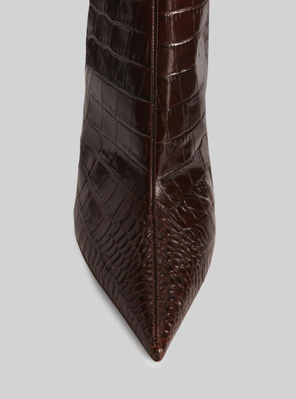 Paris Texas Ebony Croco Vera 105 Boot