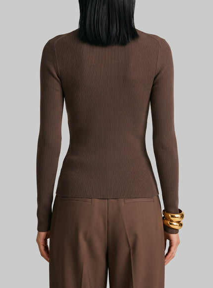 Max Mara Turtleneck In Wool Yarn
