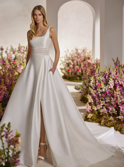 Rosa Clará Couture Tamina Mikado Wedding Dress