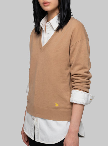 Celine V-neck Cashmere Sweater