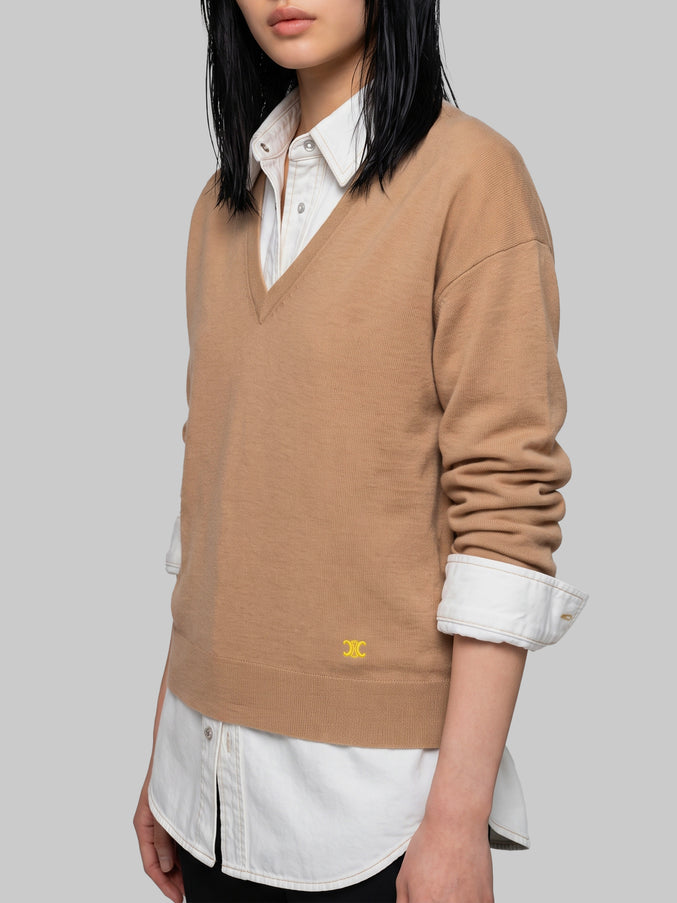 Celine V-neck Cashmere Sweater