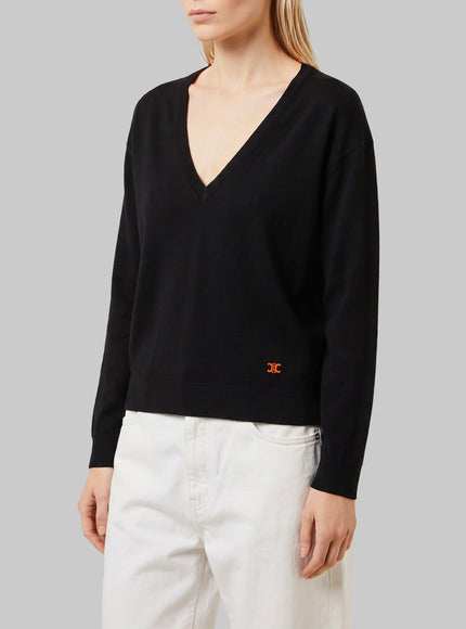 Celine V-neck Cashmere Sweater