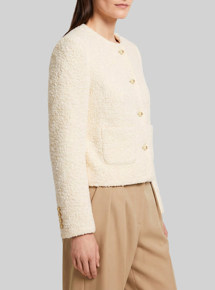 Celine Icone Jacket In Natté Silk