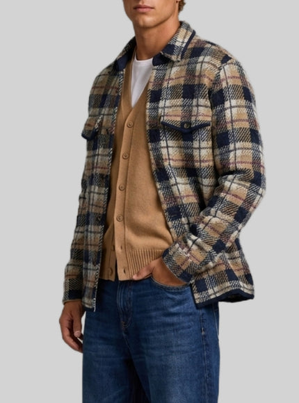 Guest In Residence Plaid Work Shirt