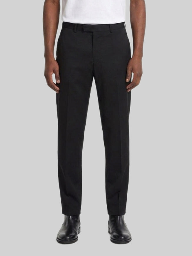 Pt Torino Rebel Trousers In Bistretch Batavia Wool Black
