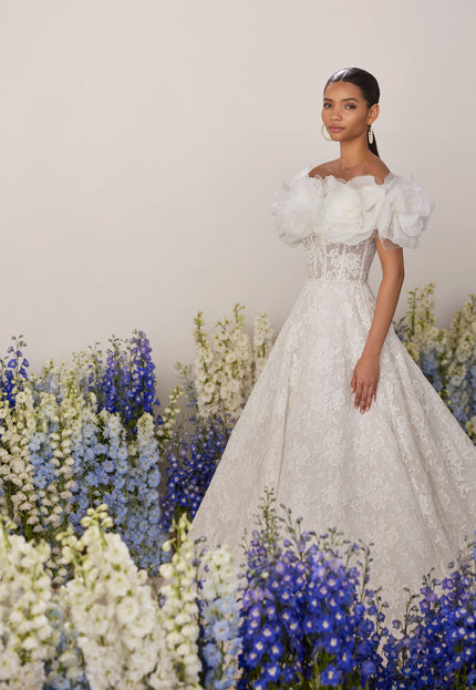 Turin – Rosa Clará Couture Two-Piece A-Line Lace Wedding Dress