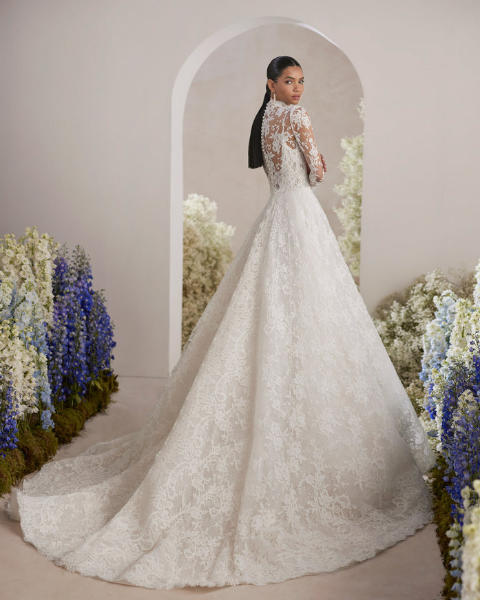 Turin – Rosa Clará Couture Two-Piece A-Line Lace Wedding Dress