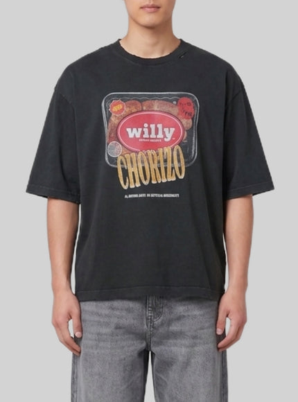Willy Chavarria Os Especial Chorizo Buffalo Tee Black