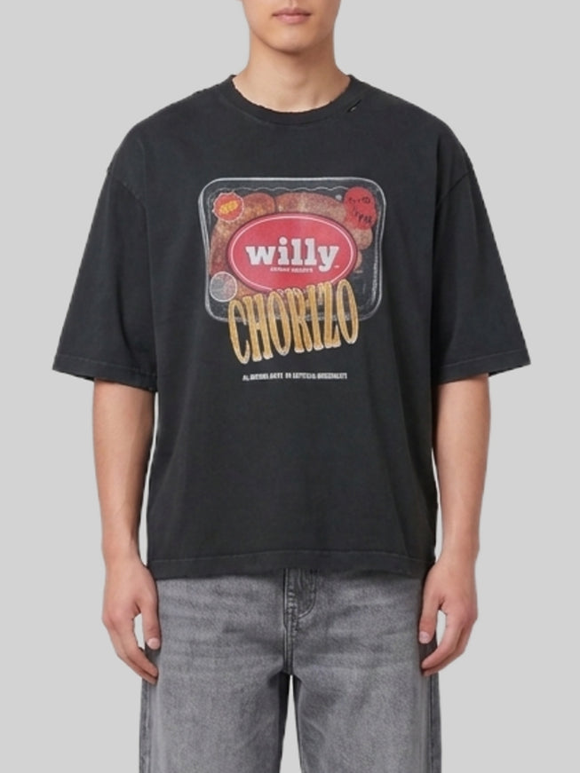 Willy Chavarria Os Especial Chorizo Buffalo Tee Black