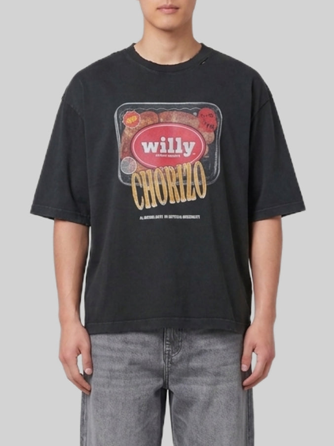 Willy Chavarria Os Especial Chorizo Buffalo Tee Black