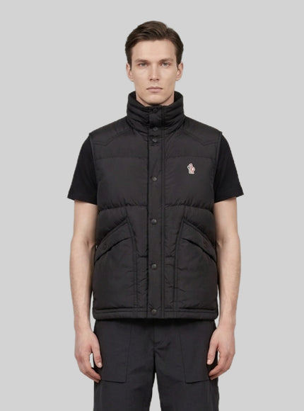 Moncler Grenoble Evans Feather-padded Vest Black