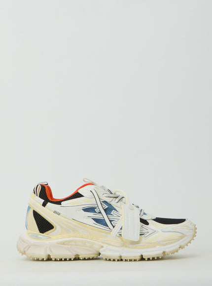 Off White Sneakers Blue Blue