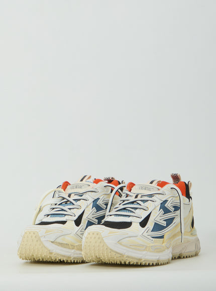 Off White Sneakers Blue