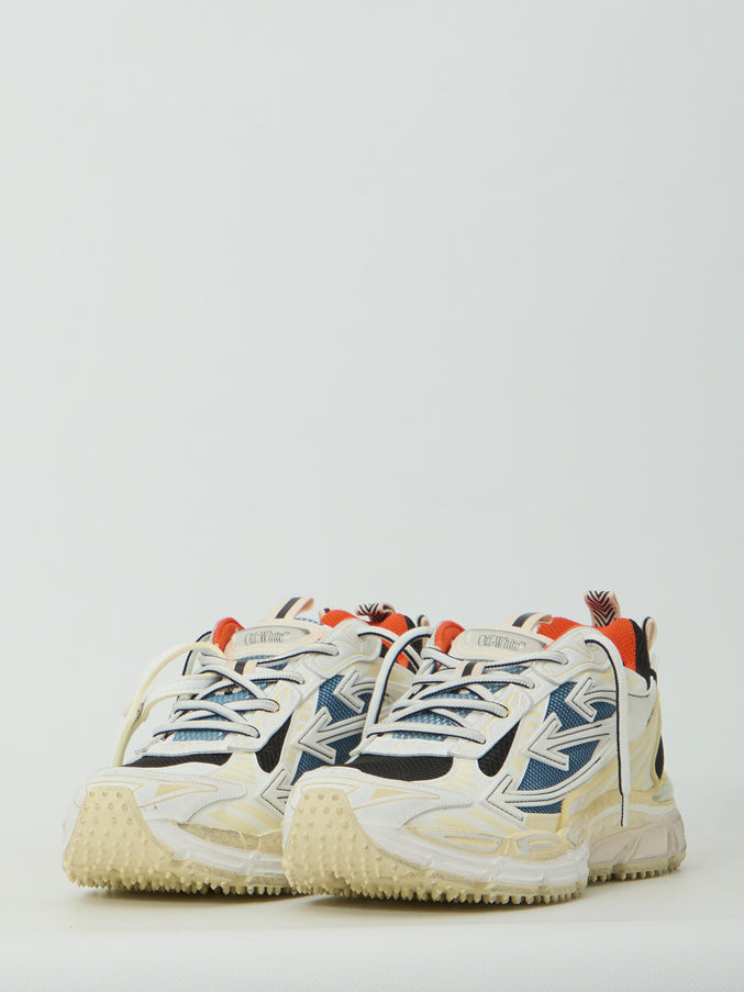 Off White Sneakers Blue