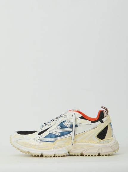 Off White Sneakers Blue