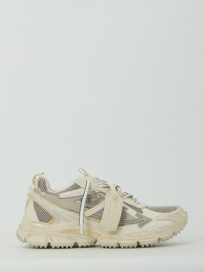 Off White Sneakers Grey Grey
