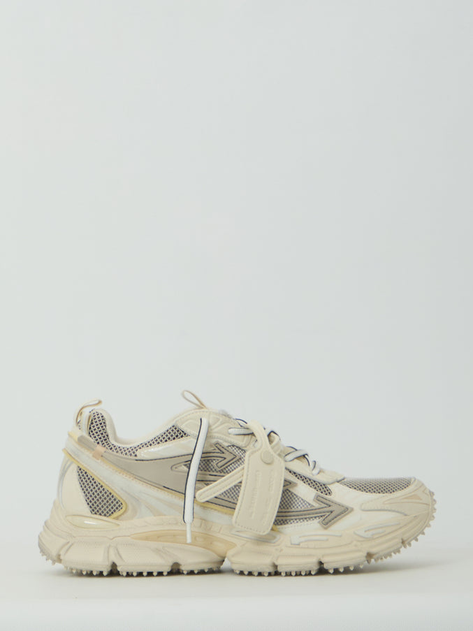 Off White Sneakers Grey Grey