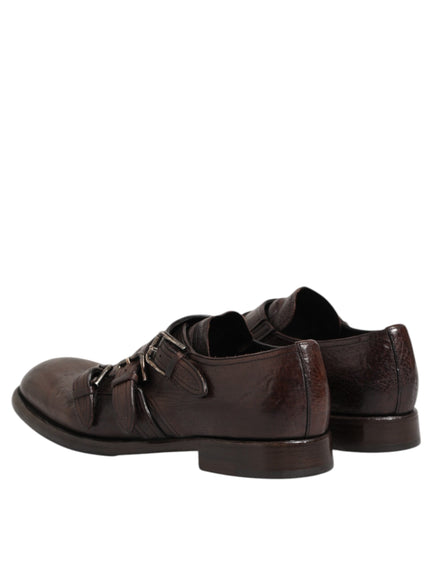 Dolce & Gabbana Monk Strap Formal Leather Shoes