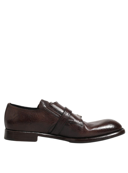 Dolce & Gabbana Monk Strap Formal Leather Shoes
