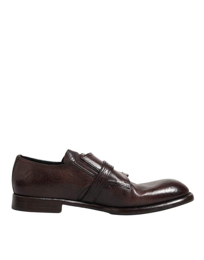 Dolce & Gabbana Monk Strap Formal Leather Shoes