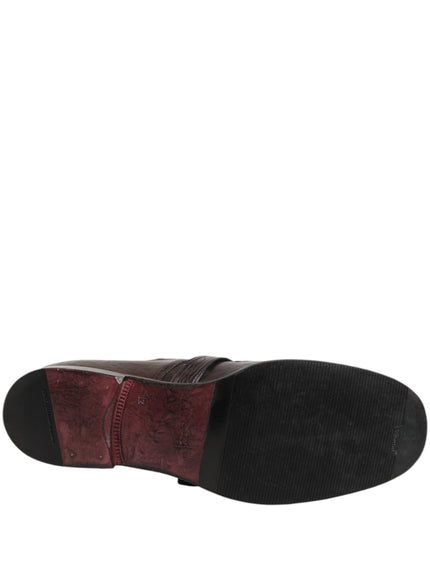 Dolce & Gabbana Monk Strap Formal Leather Shoes