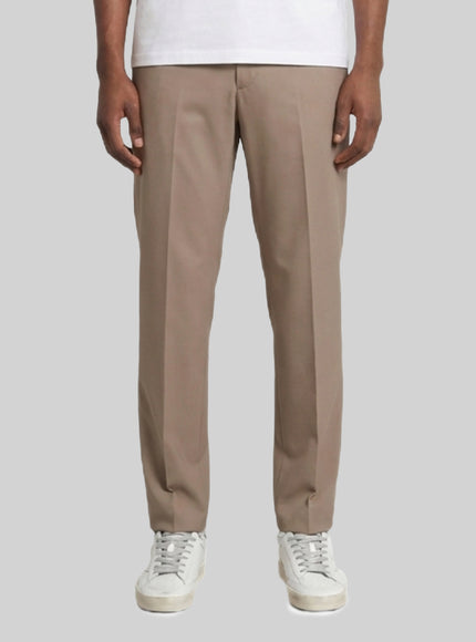 Pt Torino Rebel Trousers In Bistretch Batavia Wool Brown