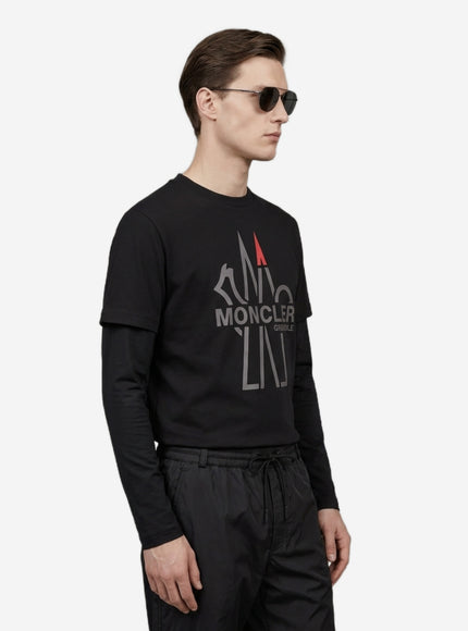 Moncler Grenoble Cotton T-shirt With Logo