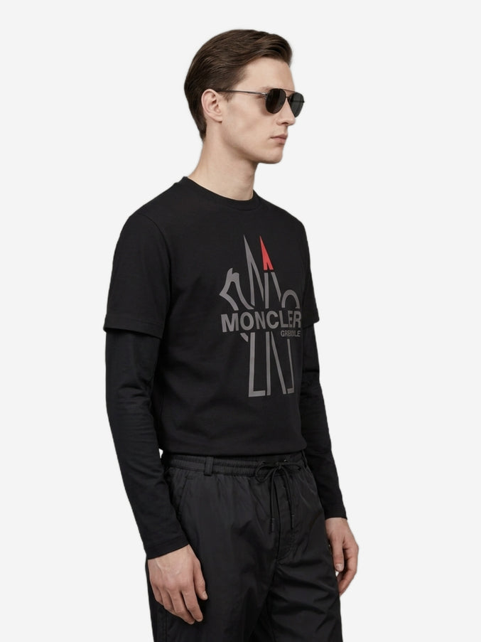 Moncler Grenoble Cotton T-shirt With Logo