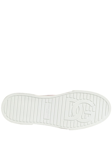 Dolce & Gabbana Multicolor Plaid Cotton High-Top Sneakers