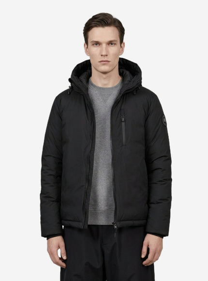 Canada Goose Lodge Jacket With Hood Black