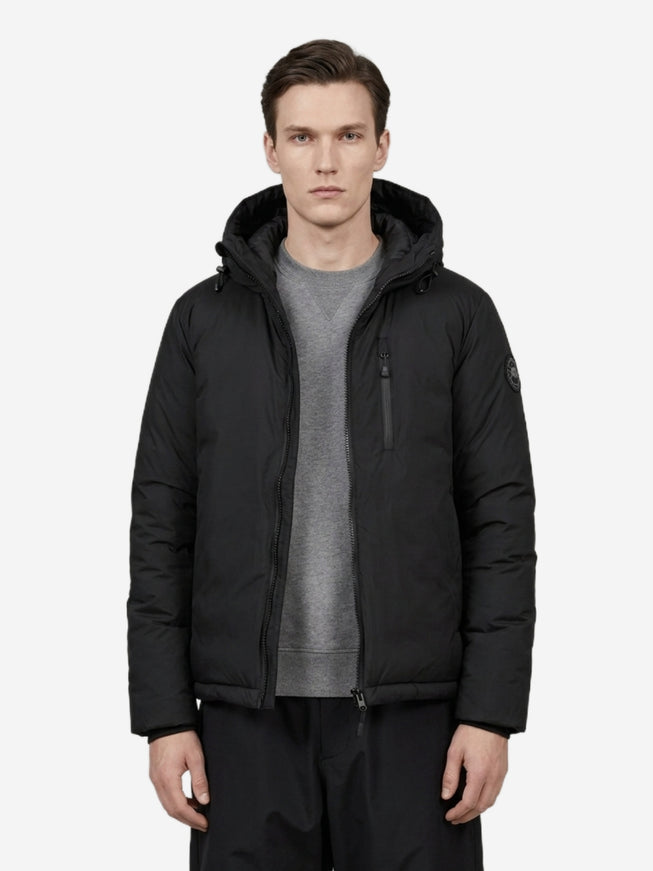 Canada Goose Lodge Jacket With Hood Black