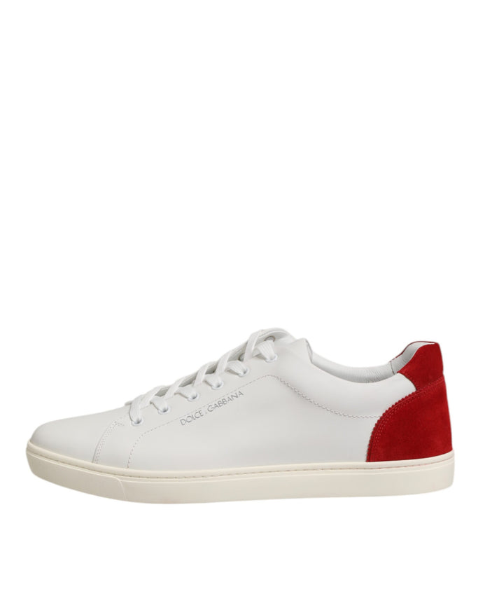 Dolce & Gabbana Portofino Leather Low Top Sneakers