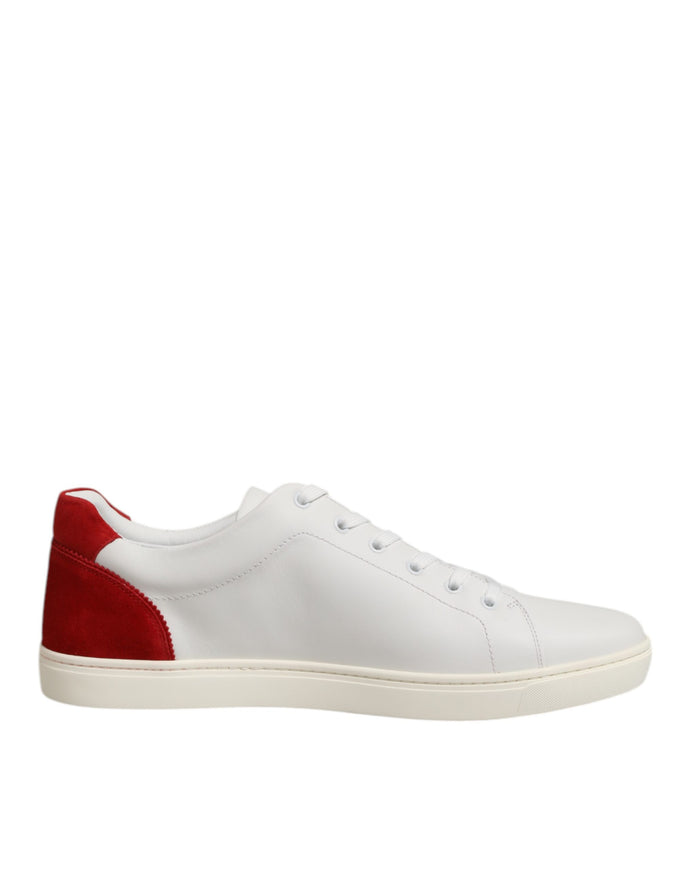 Dolce & Gabbana Portofino Leather Low Top Sneakers