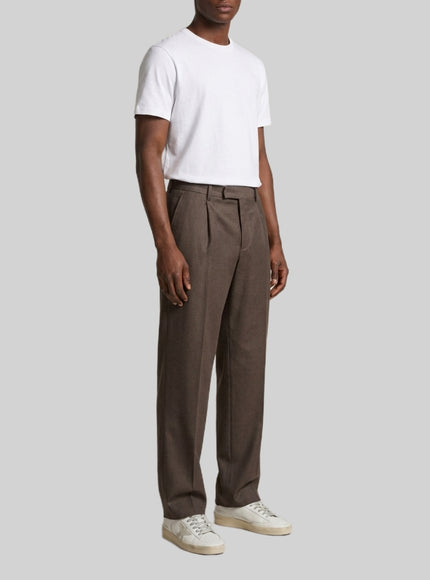 Pt Torino Samuel Trousers In Wool Drill