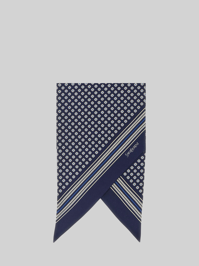 Saint Laurent Lavallière Ribbon In Silk Twill