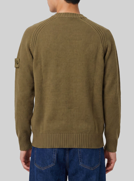 Stone Island Military Green Ghost Sweater