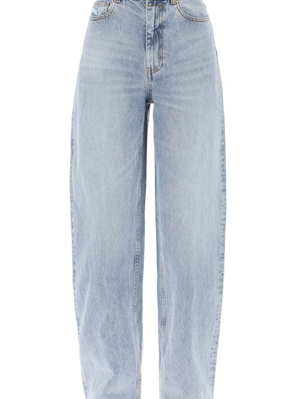 Zimmermann "curved leg natural jeans for