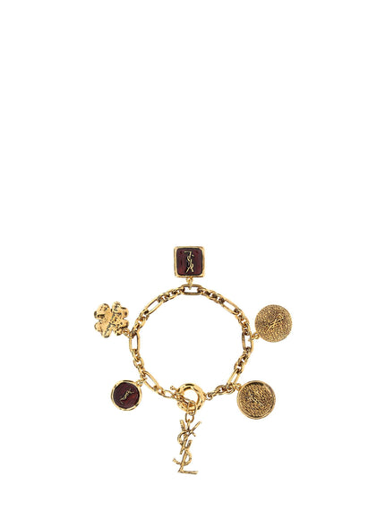 Bracelet With Cassandre Charm In Enamel And Metal