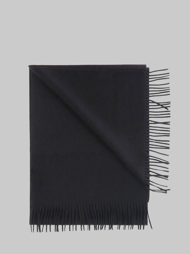 Saint Laurent Black Cashmere Scarf