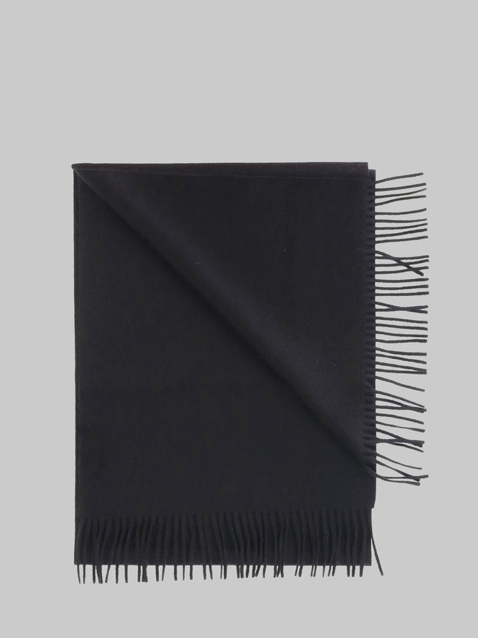 Saint Laurent Black Cashmere Scarf