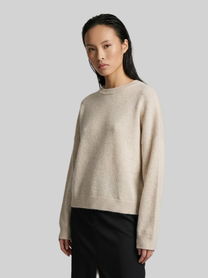 Loulou De Saison Stone Tristan Sweater