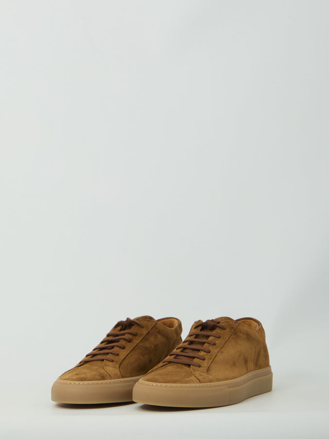 Common Projects Brown Suede Achilles Premium Sneakers